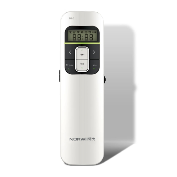 N80翻頁筆 時間顯示 鬧鐘提醒 音量調節(jié) 鋰電池 可充電